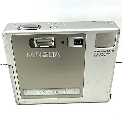 Konica Minolta Dimage X Digital Camera 5.7- 7.1mm 1:2.8-3.6 Un-Tested • $24
