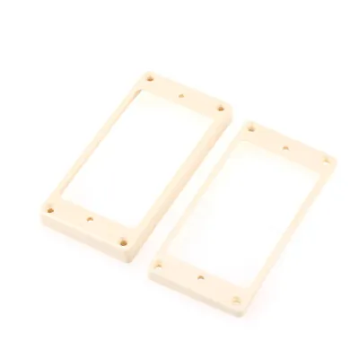 Musiclily Pro Cream Curved Humbucker Pickup Rings Set For China Epiphone Guitar • $10.08