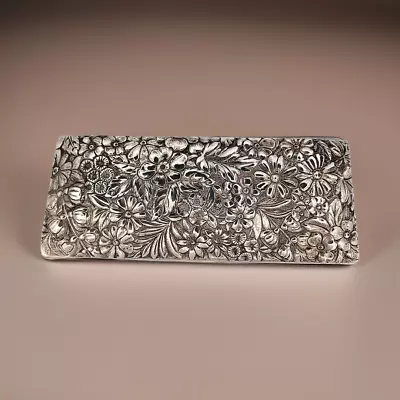 Vintage Sterling Silver Repousse Gorham 46 Eyeglass Case Box #a10 • $149.99