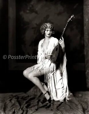 Vintage 1920s  Photo  8x10in  - Ziegfeld Follies - Flapper Girl -#73 • $10.61