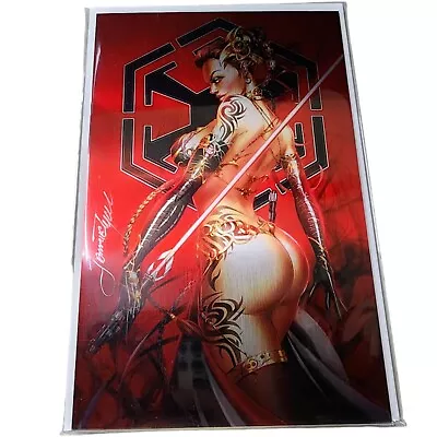 Miss Meow #1 • Leia Sith Star Wars • Metal Variant • Jamie Tyndall • Signed Coa • $103.96