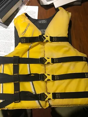 Stearns Yellow Life Jacket Vest • $10.50