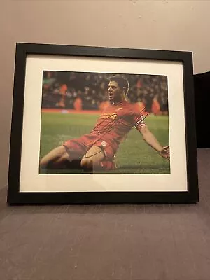 £15 • Buy Steven Gerrard SIGNED And Framed Photo A4