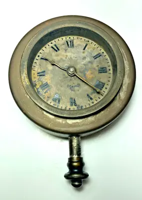 $95 • Buy Vintage Elgin 8 Day Watch Car Clock - Runs
