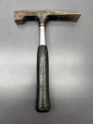 (h1) Vintage Stanley Steelmaster Sb24 Mason Brick Hammer Carpenter - Vgc - Usa • £33.78