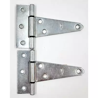 2 National Hardware 286BC 4  T Hinges Heavy Duty Zinc Plated • $9