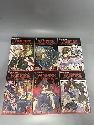 Vampire Knight Manga Book Bundle X6 Volumes 145689 Matsuri Hino • £18.99