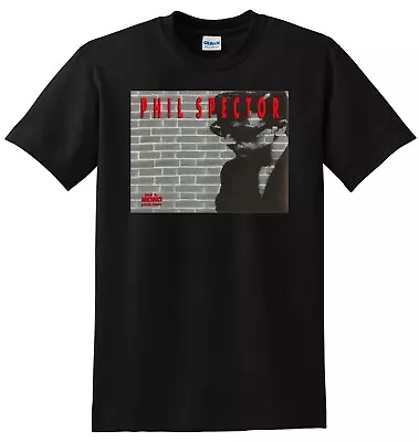 PHIL SPECTOR T SHIRT Back To Mono Vinyl Cd Cover SMALL MEDIUM LARGE XL • $24.99