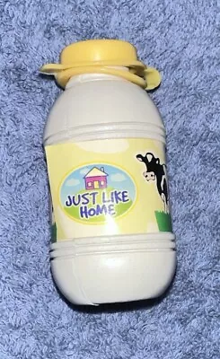 Vtg Pretend Play Mini Just Like Home Milk Plastic Toy • $7.97