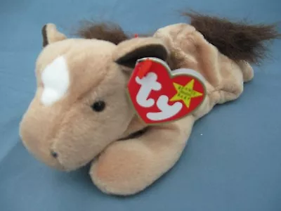 Ty Beanie Baby Derby Horse Star Fine Mane - MWMT - Retired - BUY 5 GET 1 FREE • $10