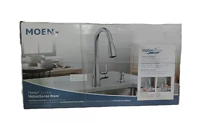 MOEN Haelyn Touchless Single-Handle Pull-Down Kitchen Faucet MotionSense Wave • $169.95