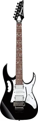 Ibanez Jem Jr. Steve Vai Signature Electric Guitar In Black - Model JEMJRBK • $499.99