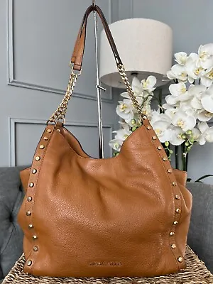 Michael Kors Tan Leather Hobo Shoulder Bag Handbag • £90