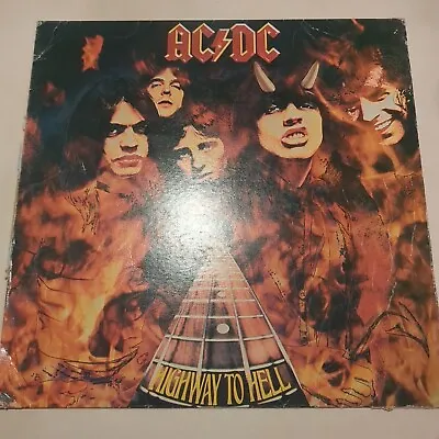 ACDC Highway To Hell Vinyl APLP 040 Australian Red Label BAD CONDITION • $80