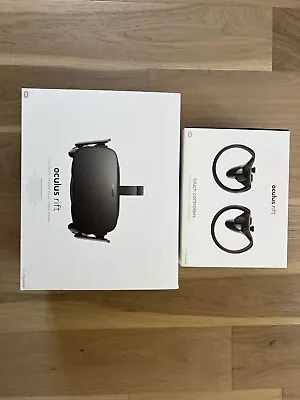 Meta Oculus Rift CV1 VR Virtual Reality Headset System - Black • $49.99