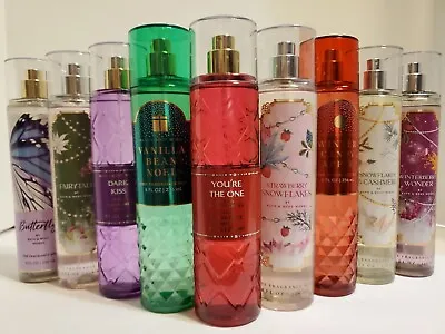 BATH AND BODY WORKS FINE FRAGRANCE MIST SPRAY 8 Oz Ea  ( You Choose Your Scent ) • $16.95