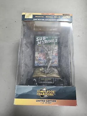 Vintage 1997 Marvel Comics Namor Sub Mariner Fine Pewter Figure • $8.01