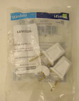 New Old Stock 2 Packs Leviton 123 2 Prong 10A 125V Easy-To-Wire Appliance Plug • $4.85