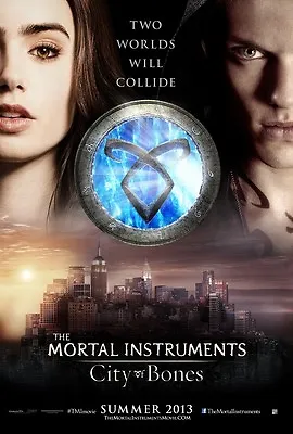 The Mortal Instruments Movie Poster  - 11 X 17 Inches Lily Collins Jamie Bower • $13.96