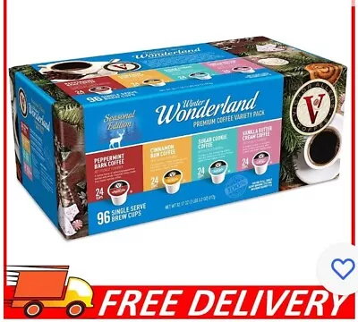 Victor Allen's Winter Wonderland Variety Pack Keurig K-Cup Pods (96 Count) • $46.50