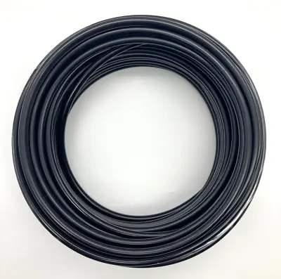 Gapex 3/8  OD X 100' Black Polyamide 12 Nylon  Air Brake Tubing DOT Approved • $59.95