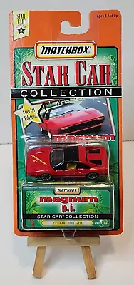 Matchbox Star Car Collection Special Edition: MAGNUM P.I. Ferrari 308 GTB NIB • $21.96