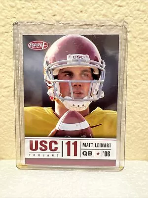 2006 Sage Aspire Matt Leinart Rookie USC Trojans #34 • $0.99