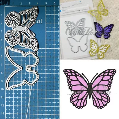 Butterfly Metal Cutting Dies Scrapbooking Embossing Paper Card Crafts Stencils • $4.65