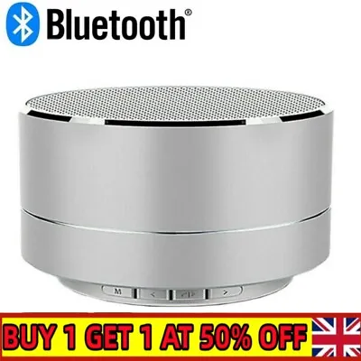 Mini LED Wireless Bluetooth Speaker Portable Loud Bass For Samsung IPhone IPad • £7.67