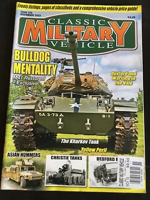 £4.91 • Buy Classic Military Vehicle Magazine Nov 2013 Bulldog Mentality