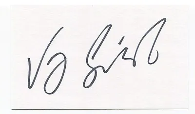 Vijay Singh Signed 3x5 Index Card Autographed PGA Golf Golfer 2000 Master Winner • $20