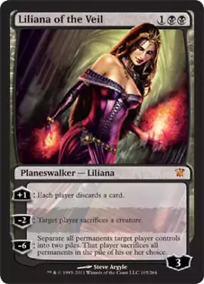 MTG Liliana Of The Veil Near Mint Normal Innistrad • $19.99