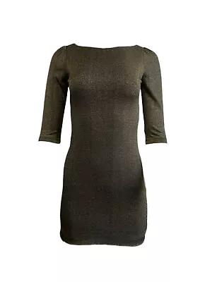 VON VONNI Women's Tropic Bronze London Elbow Sleeve Dress $170 NEW • $18.68