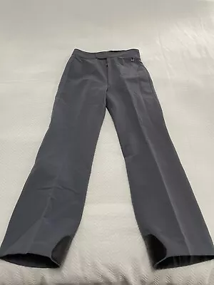 Vintage Roffe Jett Size 30 Ski Pants Gray Wool Blend  Made In USA Pockets • $29.21