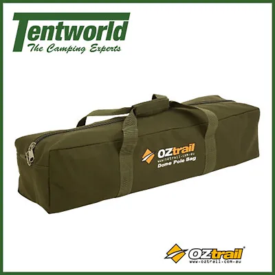 $22.99 • Buy Oztrail Camping Dome Tent Pole Storage Bag Canvas