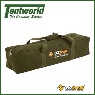 $22.99 • Buy Oztrail Camping Dome Tent Pole Storage Bag Canvas