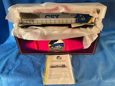 MTH O Gauge Train Diesel CSX Locomotive 724 EMD SD70MAC 20-2224-1  MTH11 • $489.95