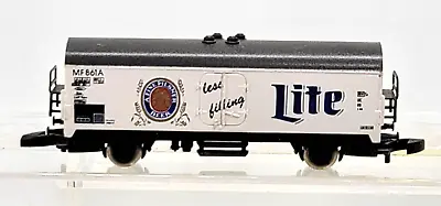 Z Scale Marklin Mini-Club 8600 Miller Lite Beer Car. DB NIB • $63.95