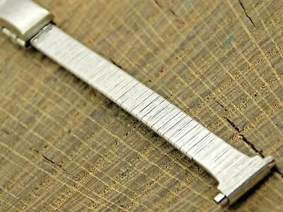Kreisler USA NOS Vintage Unused Stainless Sliding Clasp 9mm-12mm Watch Band • $29