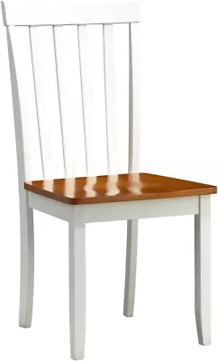 Bloomington Dining Chair White/Honey Oak Set Of 2 • $139.99