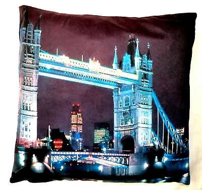 Tower Bridge London Digital Printed Cushion Cover **Tower Bridge Colour** • £2.99