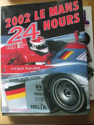 2002 Le Mans 24 Hours Official Yearbook In English Audi R8 Win • £40