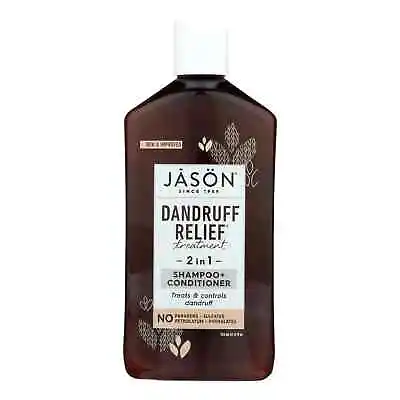 $23.99 • Buy NEW Jason Natural Products Shampoo And Conditioner - Dandruff Relief - 12 Oz