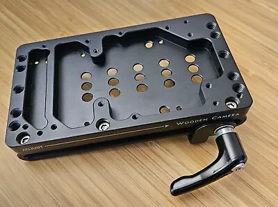 $100 • Buy Wooden Camera V-Mount Gold Mount AB Battery Mounting Plate Adapter Adjustable