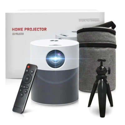 $199.37 • Buy Native 1080P Smart Projector Android 9.0, 4K Supported WiFi Bluetooth Projector