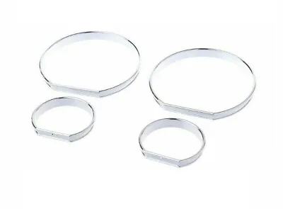 Chrome Dashboard Dial Gauge Rings Bezel Trim For BMW E46 M3 Speedometer • $14.39