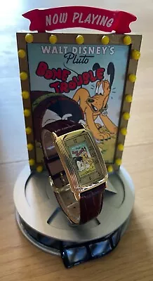 $64.99 • Buy Disney Vintage Series Pluto Watch Limited Edition /2000 NIB NEW Bone Trouble