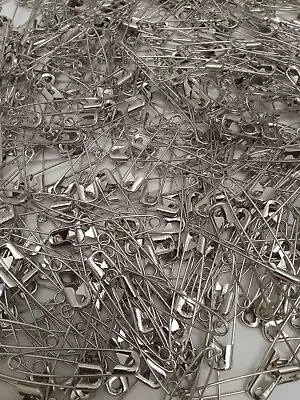 LOT OF 200 Large Dritz Quilting Safety Pins Nickel Plated Steel 2  Quilters • $11.99