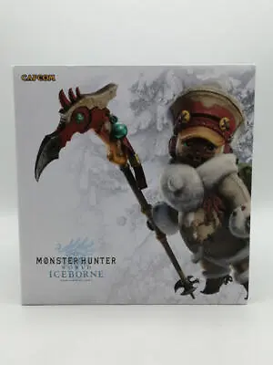 Capcom Monster Hunter World Iceborne Otomo Airou Multi Stand Figure • $92.44