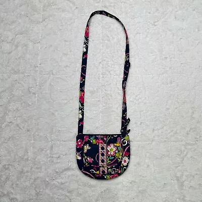 Vera Bradley Crossbody Bag Small Quilted Floral Paisley Purse • $12.87